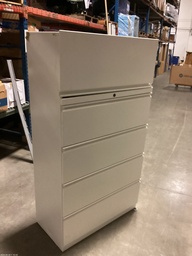 [#D12-37] 5 DR LATERAL FILE METAL 36W STEELCASE