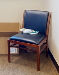 [#B9-5] Black Guest Chair (no arms)