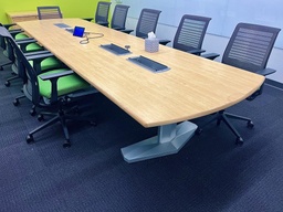 [#C7-3] E-Conference Table - 168 x 48