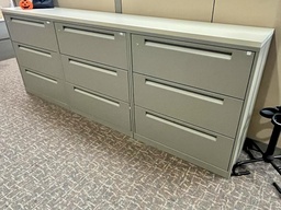 [#D8-88] Lateral File - 3H 3R with Common Top