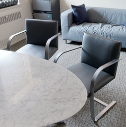 [#B8-11] Silver &amp; blue metal guest with arms