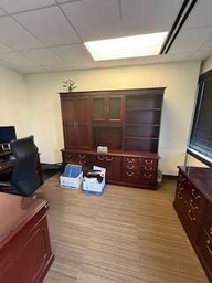 [#D21-48] Credenza cherry – 88" w x 24" d x 78" t