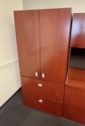 [#D19-55] Storage Cabinet - mahogany