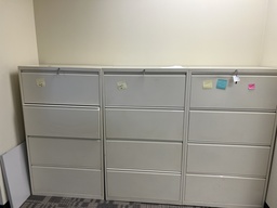 [#D10-17] 4 drawer lateral filing cabinet