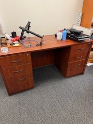 [#E4-22] Cherry desks - straight 