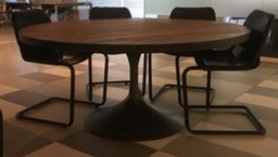 [#C2-26] DINING TABLE - LARGE ROUND, 60"DIA