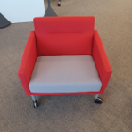 [#B12-7] ORANGE/LIGHT GREY COALESSE LOUNGE