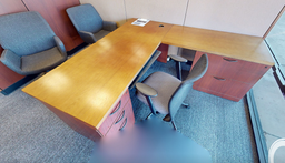 [#E6-2] L-shaped desk