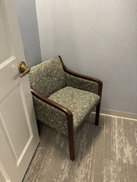 [#B9-7] Floral Guest Chair