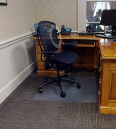 [#B13-13] Black Mesh Chair