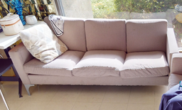 [#B7-7] Purple couch