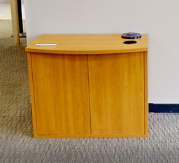 [#D20-8] Coffee station wood cabinet