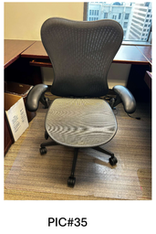 [#B13-35] TASK CHAIR MIRRA, BLACK, MR123AAF / HERMAN MILLER