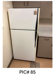 [#G10-85] REFRIGERATOR - WHITE