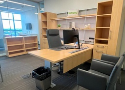 [#E9-15_6] Desk - Non Height Adjustable 84W 36D