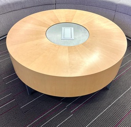 [#C3-29_6] Round Coffee Table - 42 D T1