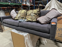[#B7-21] LONG SOFA W/4 PILLOWS FROM RM3259 (REF#68) 