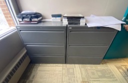 [#D6-5] Common Area Two Drawer Laterals Grey
