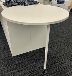 [#C11-17] Round Hightop Collab Surface (one leg/requires support) - white 42 D