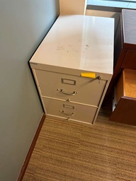 [#D7-49] 2 - DRAWER VERTICAL FILE CABINET (METAL)