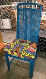 [#B4-63] Blue chair