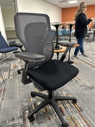 [#B13-91] Black Task Chair