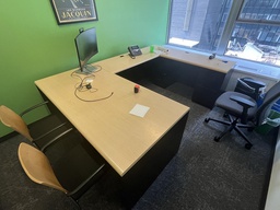 [#L1-44] U-Shape Desk (RR)
