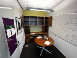 [#E4-21] Custom Desk Hutch w/ cubbies