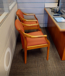 [#B9-15] Red Guest Chair