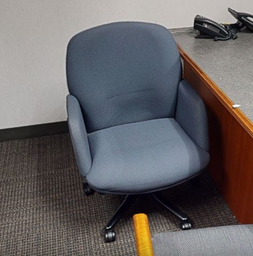 [#B5-27] Blue Task Chair