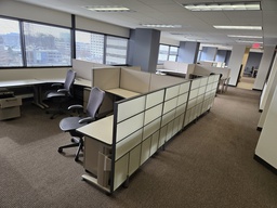 [#A4-30] Cubicle Wall Section 4 Pack