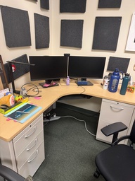 [#E4-85] External office setup (1 chair and 1 small table)