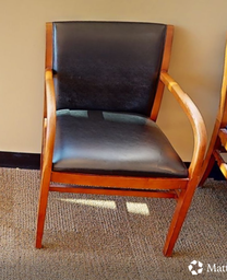 [#B9-5] Black guest chair