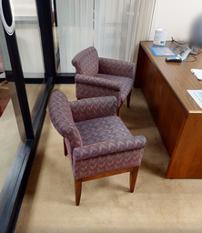 [#B9-9] Leafy Guest Chairs