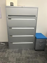 [#D12-GG] 5H Lateral File Cabinet