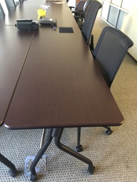 [#C20-4] Rectangle table with wheels (72x24)