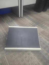 [#I8-383] Metal Foot Rests some plastic