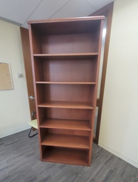 [#D4-20] 5 shelves bookcase-wood (photo representation)