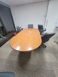 [#C5-124] wood desk