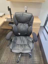 [#B13-144] Office chair-black - damaged