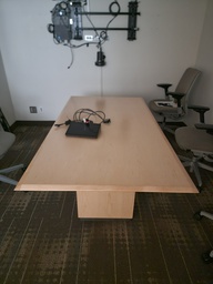 [#C6-153] Rectangular wood table