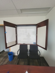 [#F4-167] Whiteboard w/ 2doors