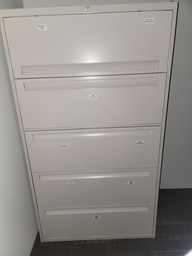 [#D12-169] 5 drawers met/cab