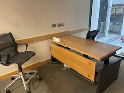 [#E10-14] Exec Desk – Stand/Sit