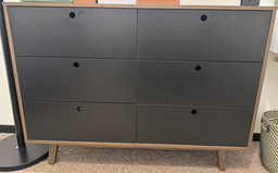 [#D21-3] Cómoda Evo Nogal 6 cajones