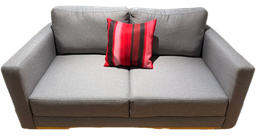 [#B6-16] GRAY TWO SEATER SOFA