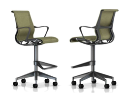 [#B1-39] Setu Stool - Lyris 2 Chartreuse