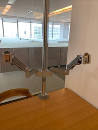 [#H10-19] Articulated double  Monitor Arm