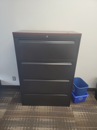 [#D10-402] 4 drawers cabinet -metal 