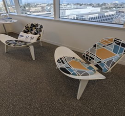 [#B12-27] Lounge, modern wood lounge